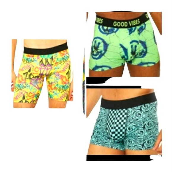 Rue21 Other - Mens size xl Lot of 3 underwear multi colored new